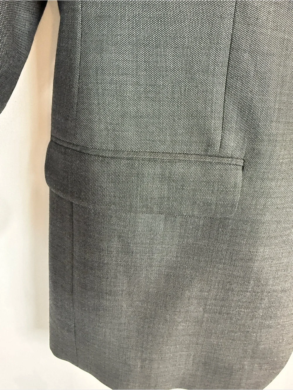 LAUREN Ralph Lauren Suit Jacket Mens 42 R 52% Wool Sport Coat Gray